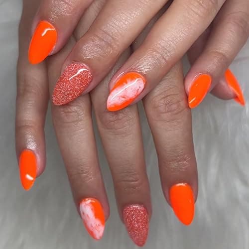 600Pcs Extra Short Almond Nail Tips,SWETIDY Upgraded Widened Nail Bed Half Matte No File False Full Cover Gel Nails Clear Acrylic Gelly Tips for Nail Extension Home DIY Salon 12 Sizes with Sturdy Set thumbnail 7