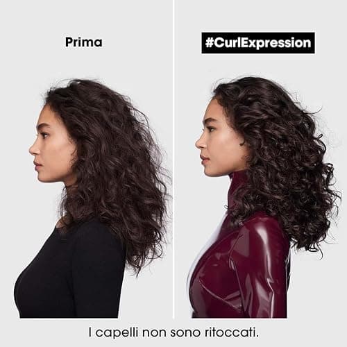 L'Oréal Professionnel Paris Crema-in-Mousse, Multi-Beneficio 10-in-1, Per Capelli Ricci e Voluminosi, Arricchita con Glicerina, Urea H e Semi di Ibisco, Serie Expert Curl Expression, 250 ml thumbnail 4