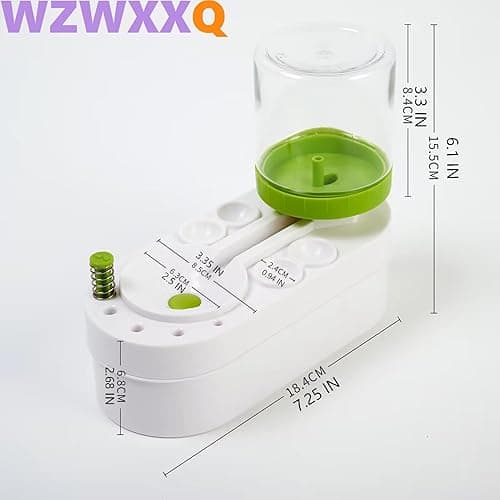 2025 Upgraded Paint Brush Cleaner Brush Rinser Water Circulation(Pre Assembled), Watercolor/Oil and Water-Based Paint Brush Cleaner Tool, Gift for Adults Artist Beginners - Green--upgraded thumbnail 3