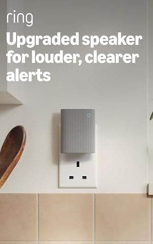 Ring Chime (newest gen) | Enhanced Audio Notifications for Ring Video Doorbells & Security Cameras | Bluetooth & Wifi Connectivity | Sleek Design | Easy DIY Plug-In Setup thumbnail 3