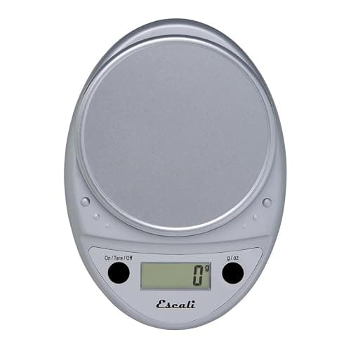 Escali Primo Digital Food Scale Multi-Functional Kitchen Scale and Baking Scale for Precise Weight Measuring and Portion Control, 8.5 x 6 x 1.5 inches, Chrome thumbnail 2