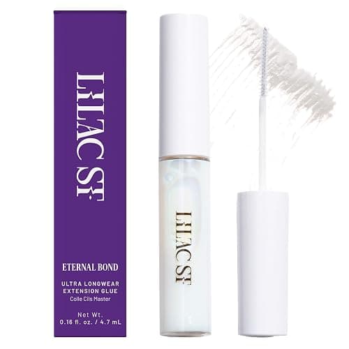 Lilac St - Eternal Bond (Clear) - Lash Cluster Glue - Mini Mascara Wand Applicator - Strong & Flexible Hold - Waterproof - Sensitive Eyes Safe - Cruelty Free, Vegan, Women Founded - 0.16fl oz - Image 1