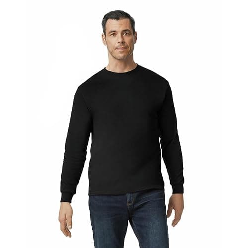 Gildan Adult Heavy Cotton Long Sleeve T-Shirt, Style G5400, 2-Pack thumbnail 2