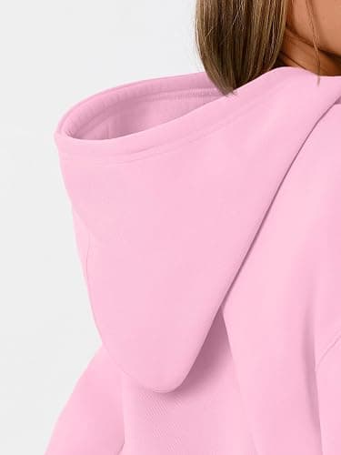 WYNNQUE Hoodies for Women Oversized Sweatshirts Fall Fashion Outfits 2026 Casual Sweaters Tops Fleece Workout Winter Clothes thumbnail 5