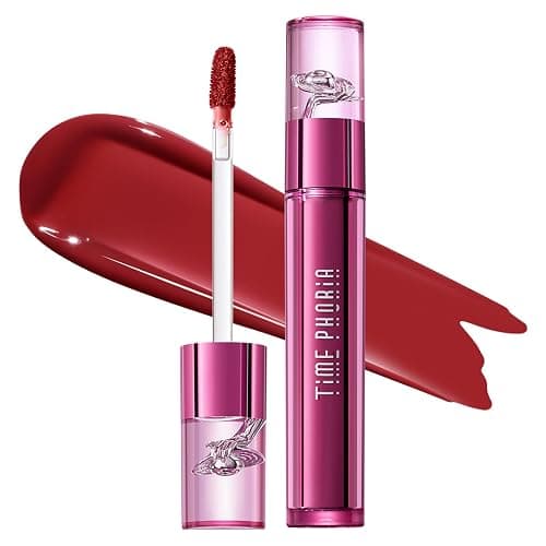 TIMEPHORIA Altera Blurring Lip Tint 002 Burst, True Red Glossy to Soft Matte Finish, Blur Lip Lines, Weightless No-Sticky Airy Velvet Texture, Vibrant Hydrating Long-Lasting Lip Makeup - Image 1