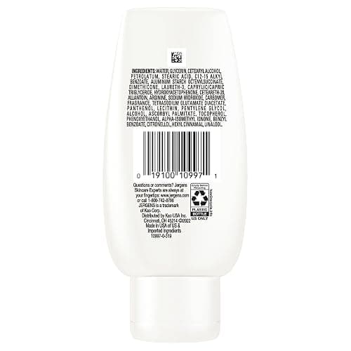 Jergens Ultra Healing Dry Skin Lotion, Hand and Body Moisturizer for Quick Absorption into Extra Dry Skin with Hydralucence Blend, Vitamins C, E and B5, White, 3 oz, Pack of 3 thumbnail 9