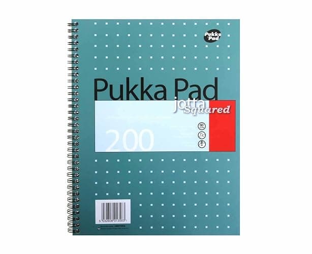 Pukka Pad A4 Squared Paper Notebook - Pack of 3 - Image 1