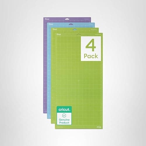 Cricut Cutting Mat Variety Pack (4 Count, 12in x 24in) | For Explore & Maker Machines - Includes 2 StandardGrip, 1 LightGrip, 1 StrongGrip thumbnail 11