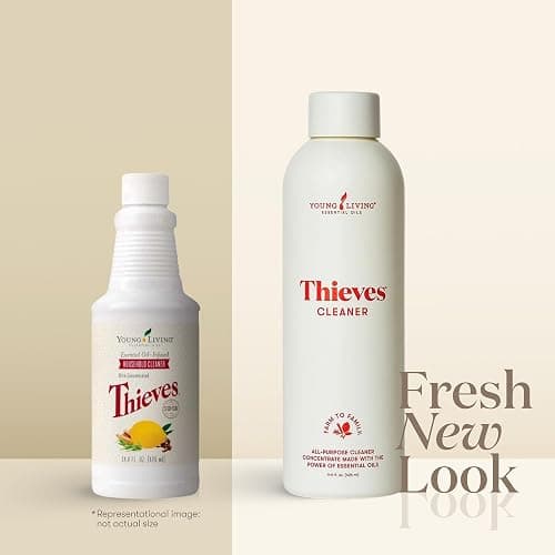 Thieves Household Cleaner | 14.4 oz | Plant-Based Multi-Surface Solution Infused with Essential Oils | Dilute for Floors, Carpets, Glass, Counters, Appliances, and General Home Cleaning thumbnail 2