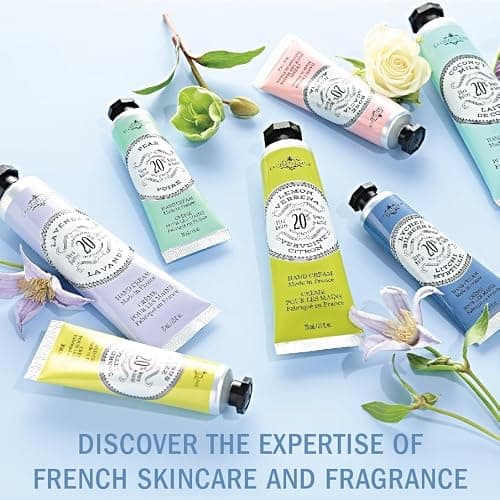 La Chatelaine 20% Shea Butter Hand Cream Travel Size, Organic Argan Oil, Moisturizing, Nourishing, Repairing, Extra-Rich Hand Lotion, Made in France, Paraben Free, 1 oz / 30ml (Coconut Milk) thumbnail 4