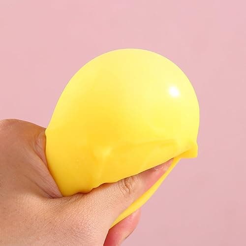 Yellow Cheese Squeeze Toy,Soft Novelty Toy, Rebounding Sensory,Help for Relax,Focus, Sensory Cheese for & Adults, Food Theme Cheese Cubes Squishy Toys,Stress Balls for Adults (﻿Yellow 1) thumbnail 5