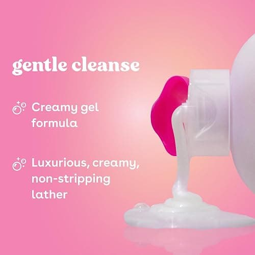 eos Cashmere Body Wash – Jasmine Peach, Moisturizing Body Wash, Creamy Gel Formula, with Shea Butter, Glycerin, Vitamin E, pH Balanced, Sensitive Skin, Vegan, 16 fl oz thumbnail 5