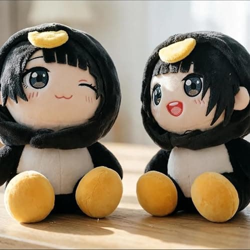 Arknights: Endfield‌ Endmin Cute Mini Plush Doll Gugugaga Little Penguin Anime Game Characters PVC Desktop Ornaments Fans Gifts 6in (Standard Style) thumbnail 2