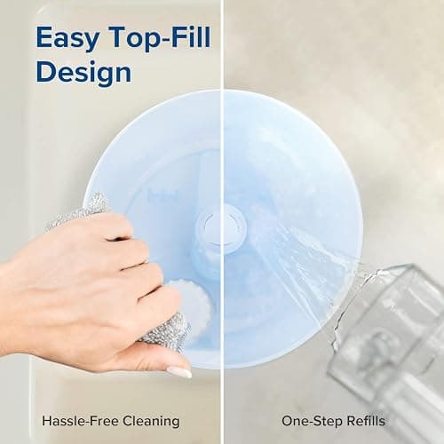 LEVOIT Dual 150 Humidifiers for Bedroom Large Room, 3L Cool Mist Top Fill Essential Oil Diffuser for Baby Nursery and Plants, 360° Nozzle, Quiet Rapid Ultrasonic Humidification for Home, Blue thumbnail 5
