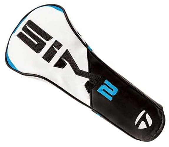 TaylorMade New 2021 Golf Sim2 Rescue Hybrid Headcover Black/White/Blue/Lime Neon - Image 1