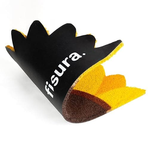 Fisura - Original Doormat Outdoor Entrance Sunflower, Outdoor Mats for Front Door, Coconut Fiber Mat with Non-Slip PVC Base. Dimensions: 27.56 inches x 15.75 inches x 0.59 inches thumbnail 7