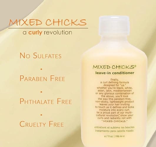 Mixed Chicks Curl Defining & Frizz Eliminating Leave-In Conditioner, 6.7 fl.oz. thumbnail 5