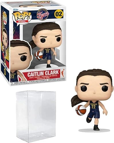 Funko Pop! #02 Caitlin Clark Vinyl Figure with Protective Case - Image 1