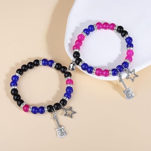 Korotho Matching Spider Bracelets for Couples Best Friend, Christmas Matching Heart Charm Bracelets Gifts for Couples Friends Spider Friendship Jewelry to Sister Bestie Long Distance Gift for Bf Gf thumbnail 3