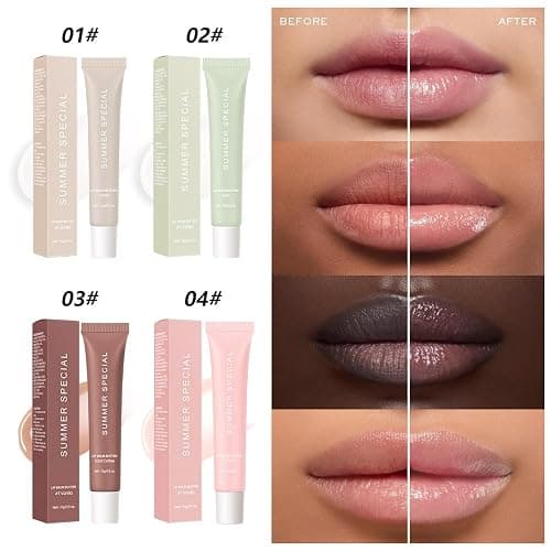 HHLTOH 4 PCS Summer Special Butter Lip Balm – Ultra-Hydrating Lip Care with Shea Butter & Olive Oil, Soothes Dry Lips with Natural Tint & Gloss Effect, Lip Plumper Moisture & Light Lip Stain Finish thumbnail 3