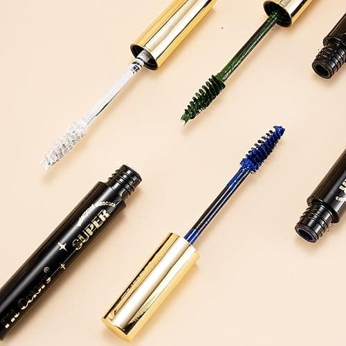 Joyeee Coloured Mascara, 12 Colors Colorful Mascara Set, Rainbow Waterproof Mascara 3D Fiber Lash Mascara Volume Eyelash, Charming Natural Eye Makeup thumbnail 7