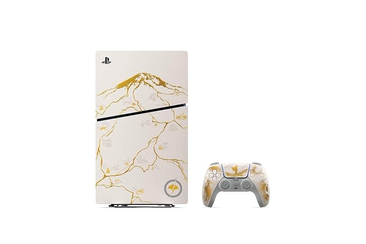 PlayStation®5 Console – Ghost of Yōtei Gold Limited Edition Bundle (slim) thumbnail 4