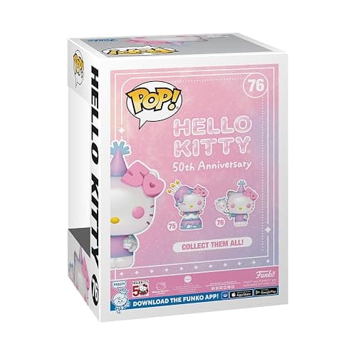 Funko POP! Sanrio: Hello Kitty 50th - Hello Kitty with Balloons - Collectable Vinyl Figure - Gift Idea - Official Merchandise - for Kids & Adults - Anime Fans - Model Figure for Collectors thumbnail 3