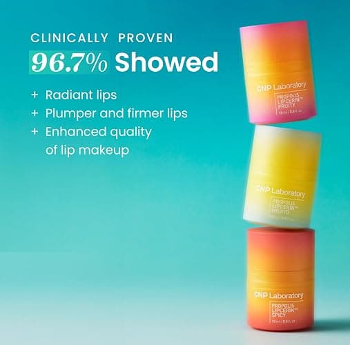 CNP Honey Lip Butter - Propolis Lipcerin™ 02 Berry, Hydrating Overnight Manuka Lip Balm & Mask, 12hr Long-Lasting Moisture, Stocking Stuffers, Gifts for Women, 0.5 fl.oz. thumbnail 5