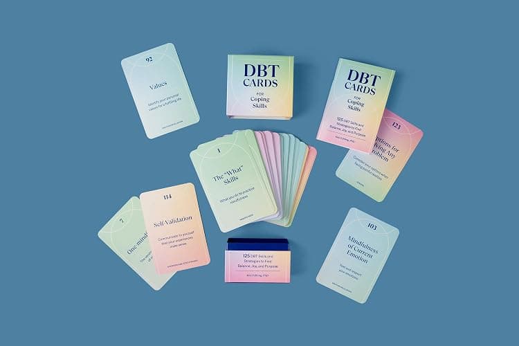 DBT Cards for Coping Skills: 125 DBT Skills and Strategies to Find Balance, Joy, and Purpose thumbnail 4
