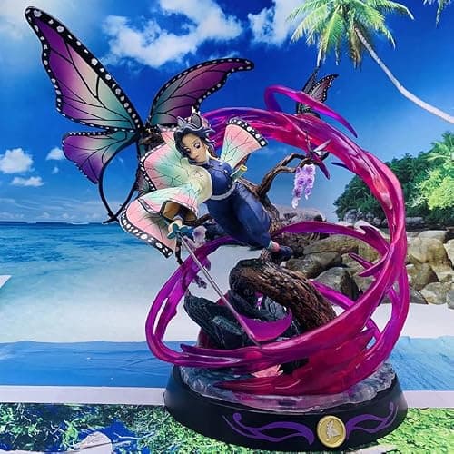 REOZIGN Shinobu Kocho Figur, Shinobu Kocho Käfer-Schmetterling-Säule Figur 31 cm/12,2 Zoll PVC-Figuren Handwerk Souvenirs für Anime-Fans Geschenke (b) thumbnail 2