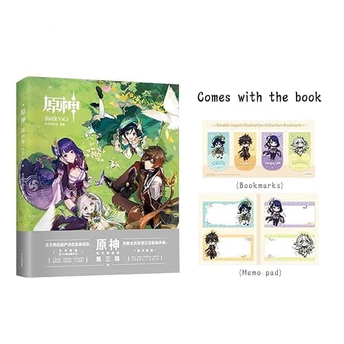 RZAHUAHU G-I 2025 Official Illustration Original Merch Collection Set Vol.3（Game Version 3.0-3.8） (Vol.3) thumbnail 3