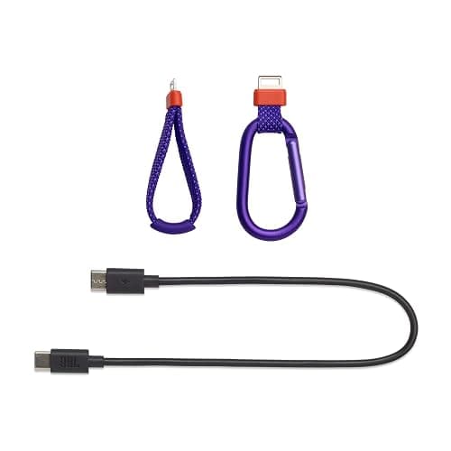 JBL Flip 7, kabelloser tragbarer Bluetooth-Lautsprecher, 16 Stunden Akkulaufzeit, IP68 wasserdicht, Staub- und stoßfest, Pro Sound mit AI Boost, Auracast Multi-Speaker-Verbindung, Violett thumbnail 8