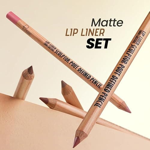 6 PCS Lip Liner Pencil Set - Matte Nude Lip Contour Lipliner, Waterproof Long Lasting Lipstick Lip Liner Set, Smudge-Proof Lip Liner Pen (# New 02) thumbnail 2