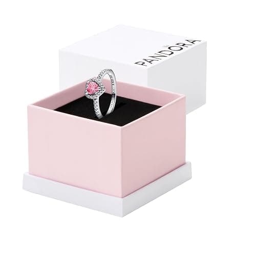 PANDORA Elevated Heart Ring | Jewelry for Women with Gift Box, Chunky Cocktail Ring - Image 1
