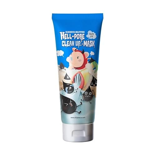 Elizavecca Milky Piggy Hell Pore Clean Up Mask 100ml/3.38 fl.oz. - Peel Off Mask, Charcoal Pore Strips, Pore Cleansing, Removes Dead Skin Cells, Removes Skin wastes, Pore Contraction - Image 1