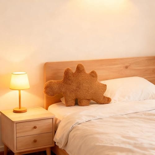Isaacalyx Dino Nugget Pillow, 18 inch Soft Dinosaur Chicken Nuggets Pillow for Birthday Gifts, Dinosaur Theme Party Decorations thumbnail 6