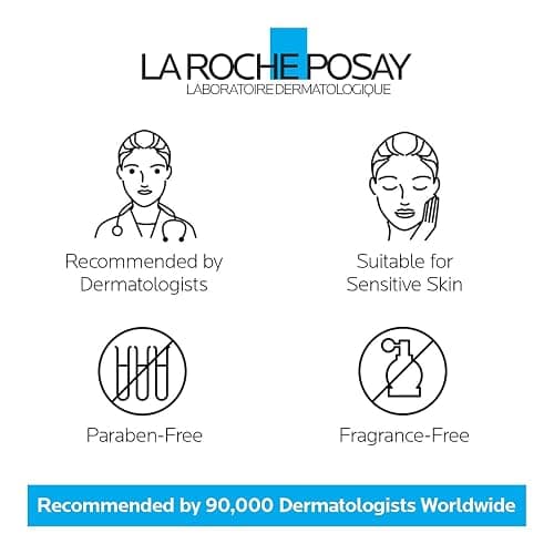 La Roche-Posay Face Wash, Toleriane Dermo-Cleanser for Sensitive Skin & BUNDLE with Toleriane Sensitive Cream, Soothing & Hydrating Face Care, Fragrance Free, Dermatologist Recommended thumbnail 6