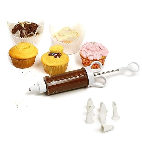 Norpro Cupcake Injector/Decorating Icing Set, 9-Piece Set, Stainless Steel, Multicolor thumbnail 9