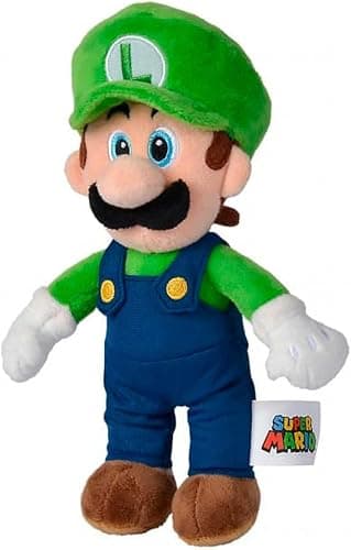 Simba Official Luigi Plush Toy 8" - Image 1