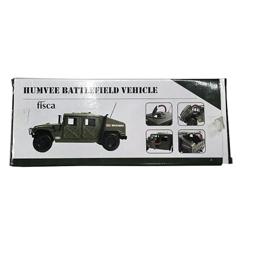 fisca 1/18 Scale Model Car Metal Diecast Military Armored Vehicle Battlefield Truck thumbnail 8