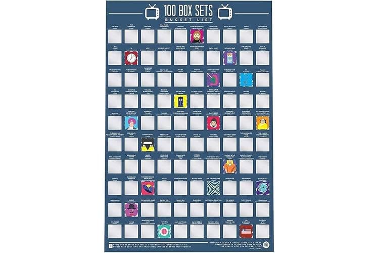 100 Box Sets Scratch Off Poster - Image 1