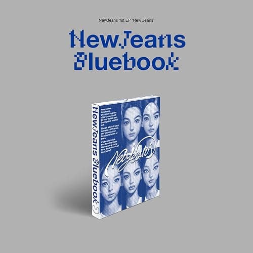 New Jeans 1st EP Album Bluebook Ver. / Random Log Book + Pin-Up Book Stickers + Photocards + Mini Poster + 3 Extra Photocards K-POP Sealed Album thumbnail 2