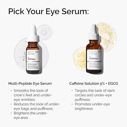 The Ordinary Multi-Peptide Eye Serum, Anti-Aging Peptide Serum for Crow’s Feet, Dark Circles & Puffiness, 15ml thumbnail 5