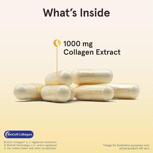 Jarrow Formulas® Type II Collagen Complex 1000 mg Supplements, Supports Skin and Joint Health, 60 Capsules, 30 Day Supply thumbnail 3