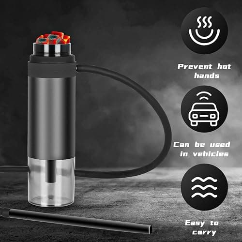 Hookah Set Portable Cup Hookah With Everything Great For Car Travel Include All Accessories thumbnail 3