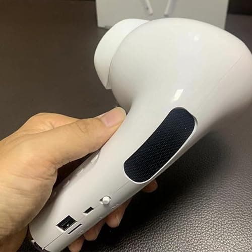 ASHATA Portable Earbud Shape Wireless Speaker, 5W HQ Sound, Wireless Speaker for Indoor Outdoor, Rechargeable Battery thumbnail 4