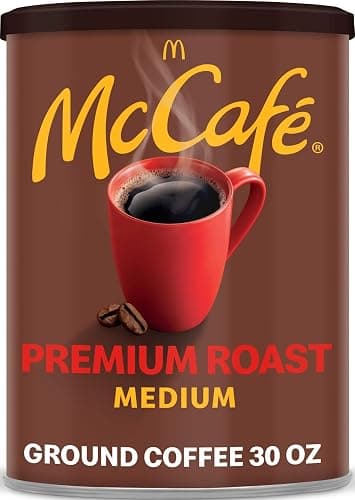 McCafe Premium Roast, Medium Roast Ground Coffee, 30 oz Canister - Image 1