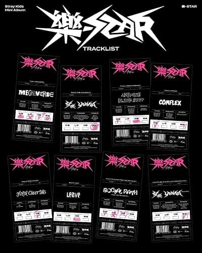 Stray Kids 樂-STAR ROCK-STAR 8th Mini Album CD+Contents+Photocard+Tracking Sealed SKZ (Standard ROLL Version) thumbnail 9