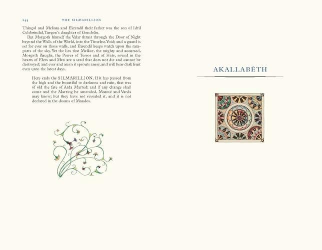 The Silmarillion: Illustrated by J.R.R. Tolkien (Tolkien Editions) thumbnail 4