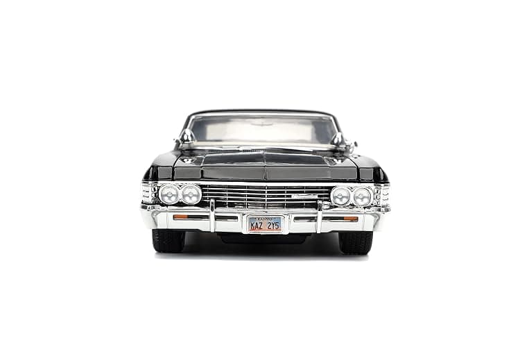 Jada Supernatural 1:24 1967 Chevy Impala Die-cast Car w/Dean Winchester Die-cast Figure, Toys for Kids and Adults thumbnail 8